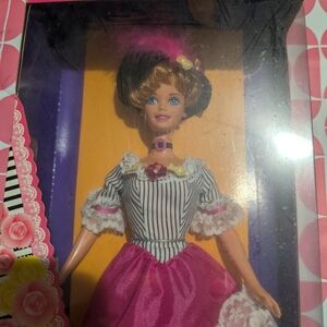 Second Edition French Barbie Dolls of the World Collector Edition 1996 Mattel